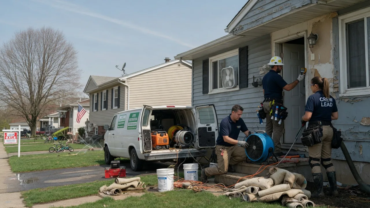 Flood Cleanup in Linn, TX near me