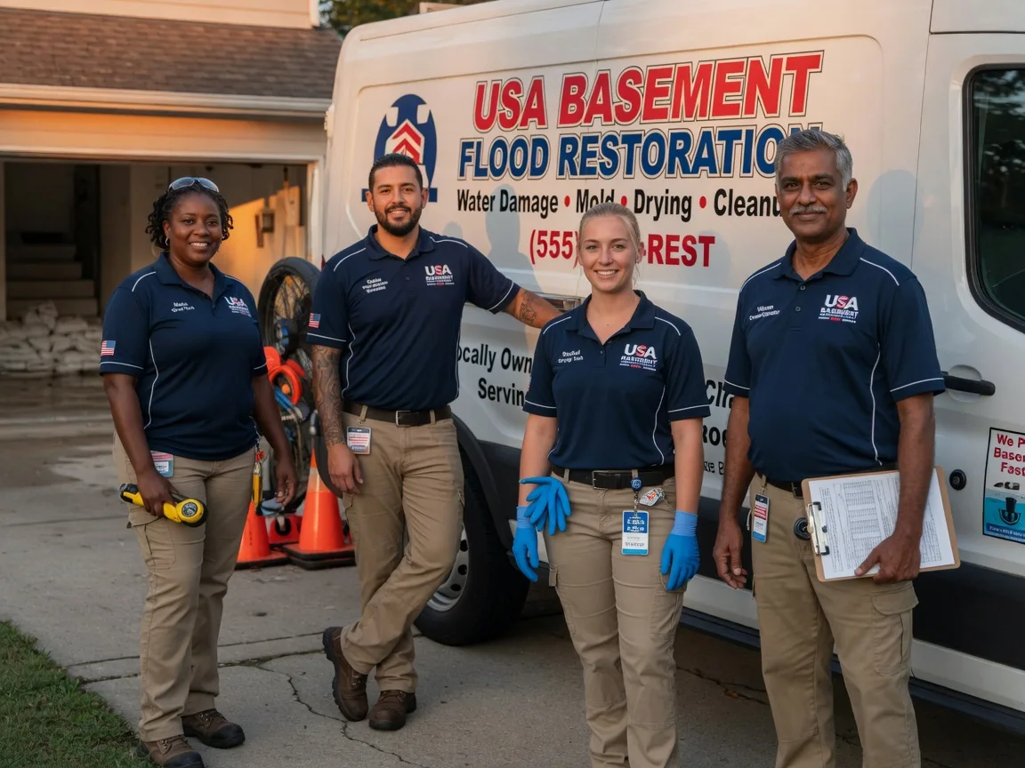 Basement Flood Cleanup company in Linn, TX
