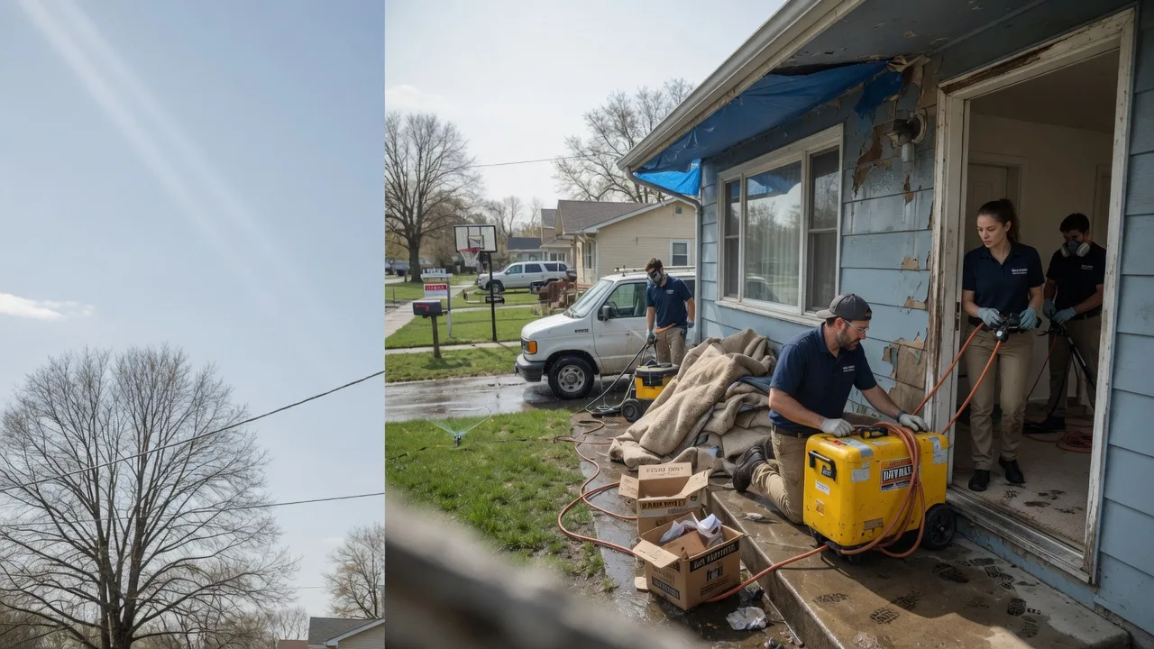 Basement Flood Cleanup in Linn, TX near me